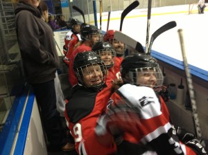 Dev league bench shenanigans. Pic: Brendan Parsons