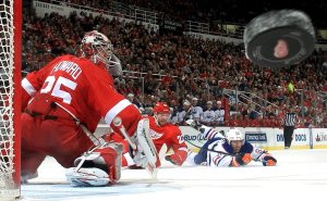 Red Wings v Oilers. Pic: NHL (I think) via Facebook.