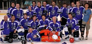 The Ceptors, after one of our games this summer.