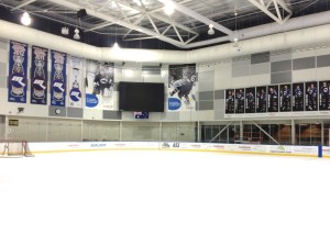 Welcome to your home ice, Mustangs ... (see below)