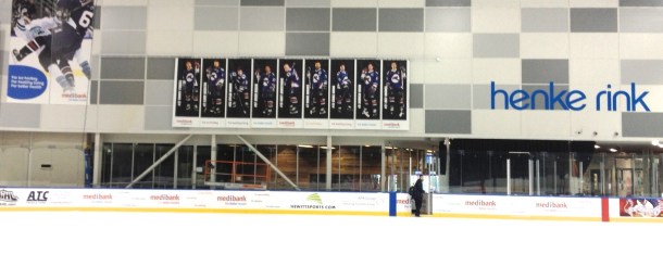 Life-size Lliam Webster with a larger than life Lliam Webster, and friends.