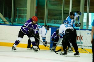 Working hard for the Ceptors, in my beloved Jets purple  (in an IBM practice match) last summer.