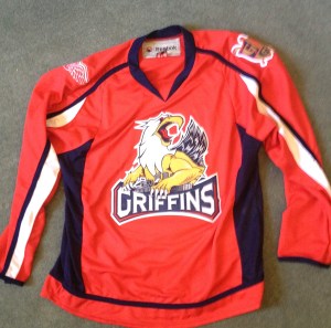 ... and it was, right up until the Griffins produced this more modern red alternate strip.