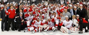 One of my other mobs: The Cup-winning Red Wings that captured my heart.