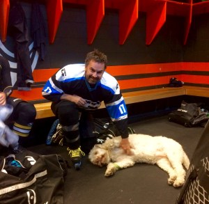 Nicko and Fly in the Icy Obrien rooms: this guy needs a life.