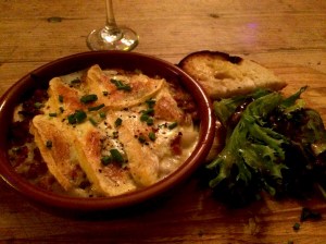 La Niche tartiflette. The ultimate post-hockey meal.