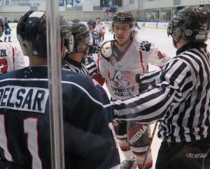 The Ice and Bears get acquainted on Henke Rink. Pic: Nicko